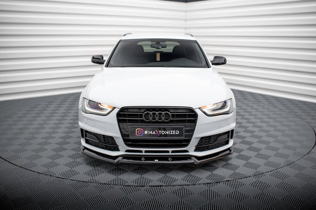 Maxton Design Splitter delantero V.1 para Audi A4 Competition B8 Facelift - imagen 2