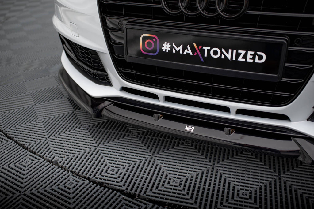 Maxton Design Splitter delantero V.1 para Audi A4 Competition B8 Facelift - imagen 3