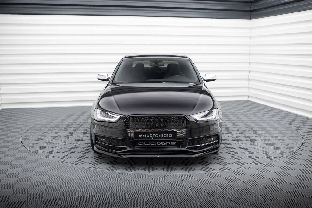 Maxton Design Splitter delantero V.1 para Audi A4 S-Line / S4 B8 Facelift - imagen 2