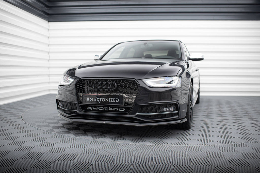 Maxton Design Splitter delantero V.1 para Audi A4 S-Line / S4 B8 Facelift - imagen 1