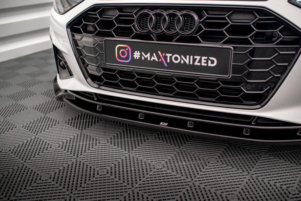 Maxton Design Splitter delantero V.1 para Audi A4 S-Line / S4 B9 Facelift - imagen 3