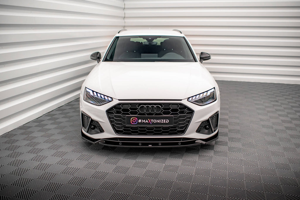 Maxton Design Splitter delantero V.1 para Audi A4 S-Line / S4 B9 Facelift - imagen 2