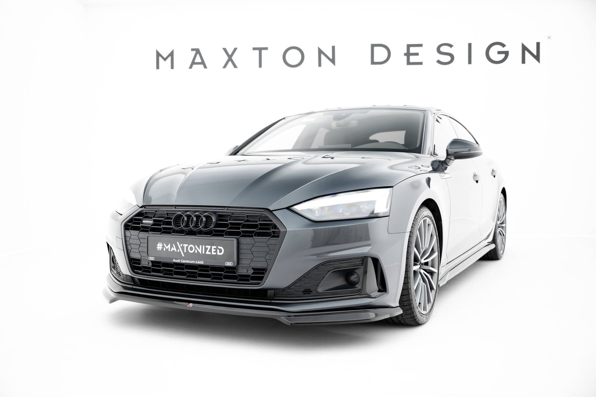 Maxton Design Splitter delantero V.1 para Audi A5 F5 Facelift - imagen 1