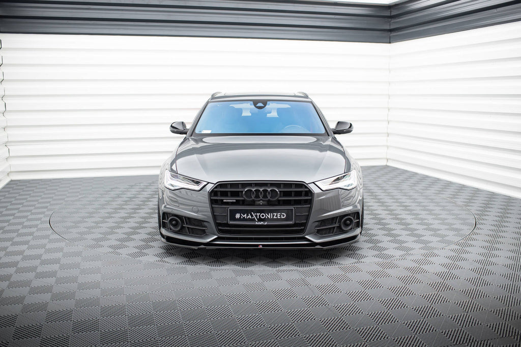 Maxton Design Splitter delantero V.1 para Audi A6 / A6 C7 S-line/ S6 C7 Facelift - imagen 2
