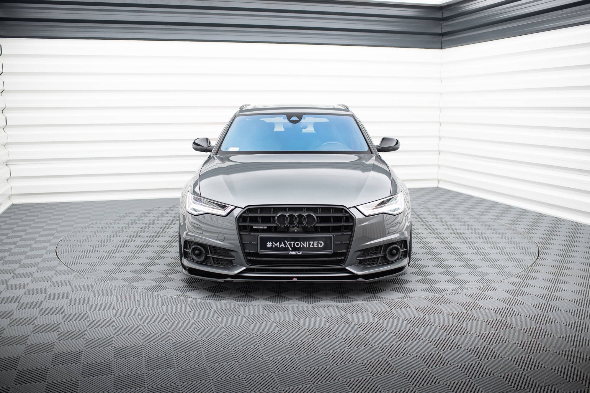 Maxton Design Splitter delantero V.1 para Audi A6 / A6 C7 S-line/ S6 C7 Facelift - imagen 2