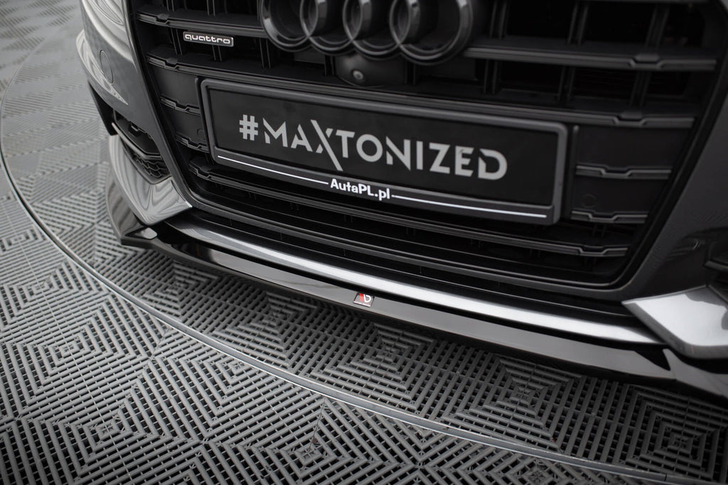 Maxton Design Splitter delantero V.1 para Audi A6 / A6 C7 S-line/ S6 C7 Facelift - imagen 3