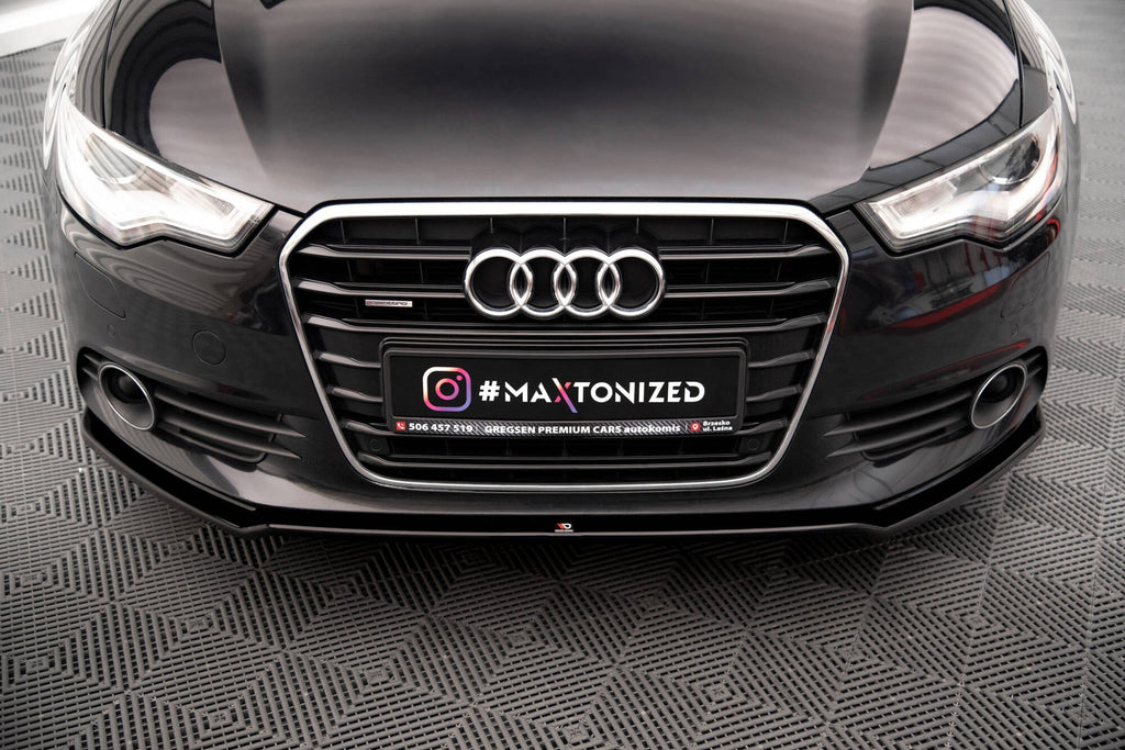 Maxton Design Splitter delantero V.1 para Audi A6 C7 - imagen 2