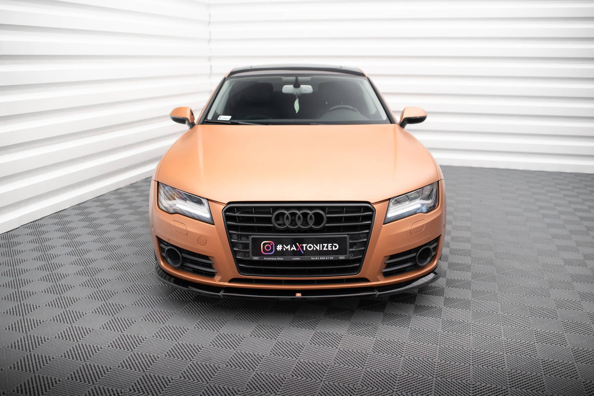Maxton Design Splitter delantero V.1 para Audi A7 C7 - imagen 2