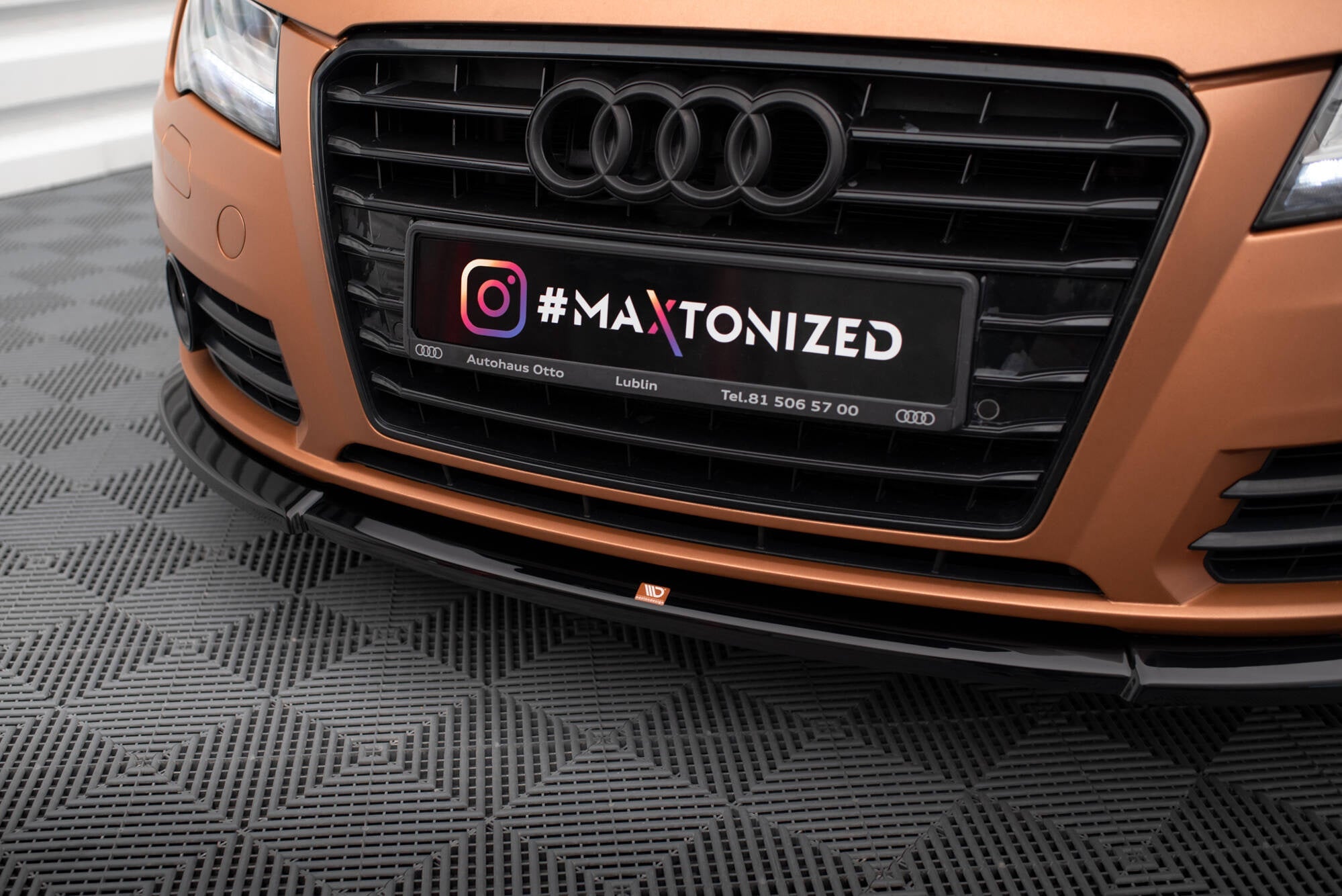 Maxton Design Splitter delantero V.1 para Audi A7 C7 - imagen 3