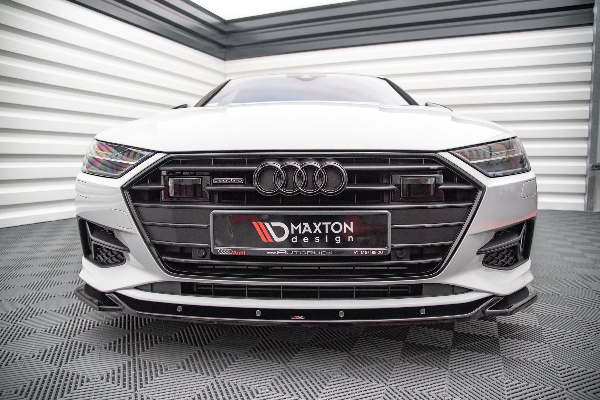 Maxton Design Splitter delantero V.1 para Audi A7 C8 - imagen 2