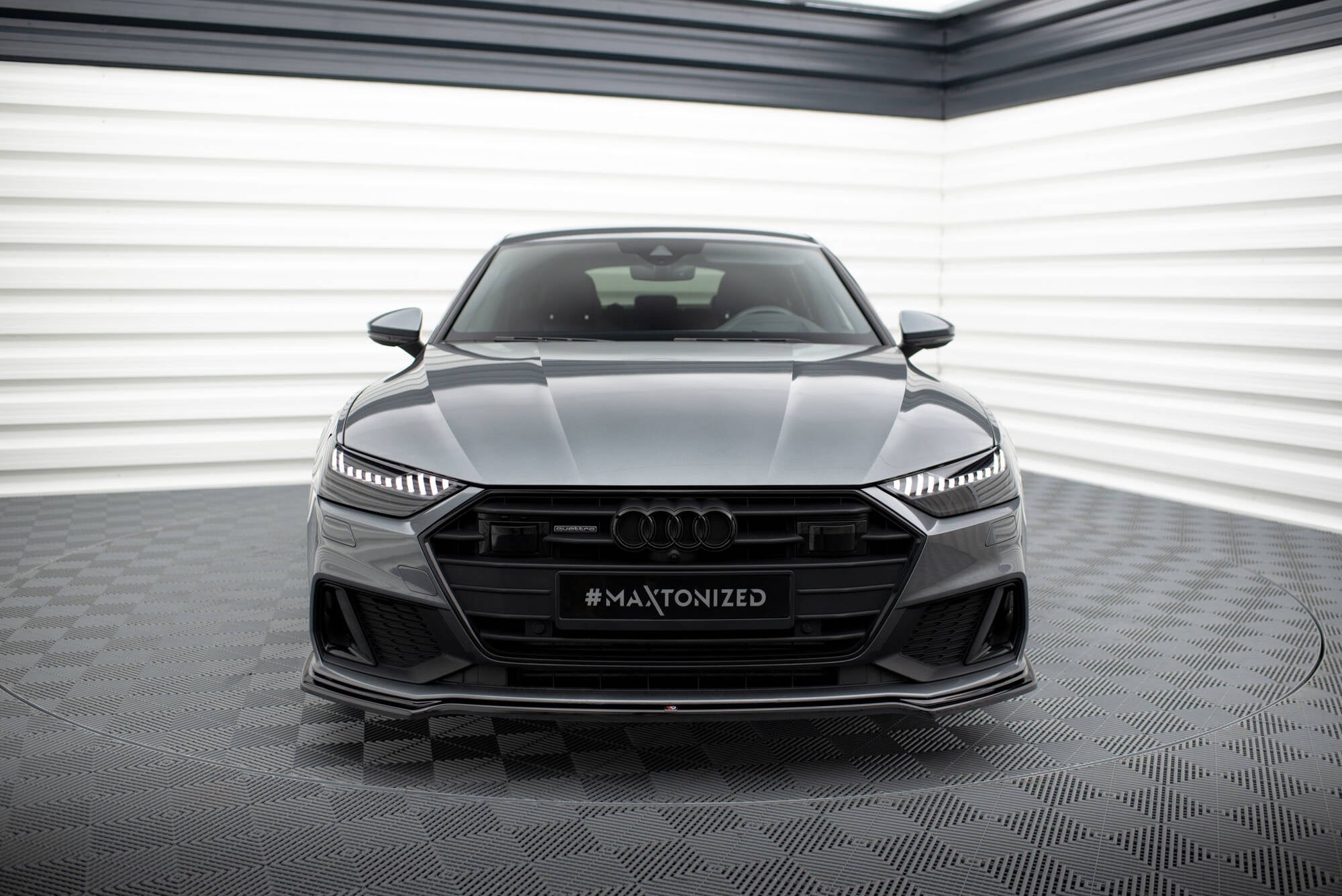 Maxton Design Splitter delantero V.1 para Audi A7 S-Line C8 / S7 C8 / C8 Facelift / S7 Facelift - imagen 2