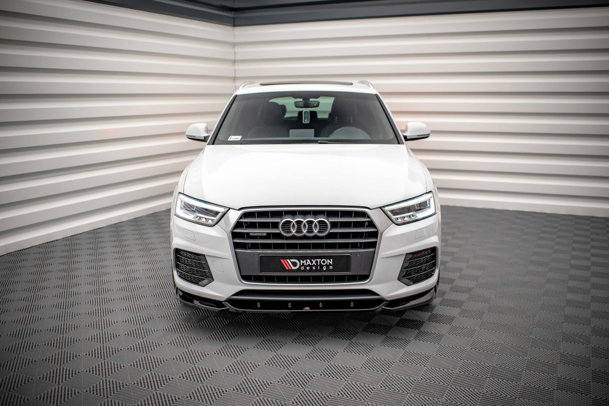 Maxton Design Splitter delantero V.1 para Audi Q3 Sport 8U Facelift - imagen 2