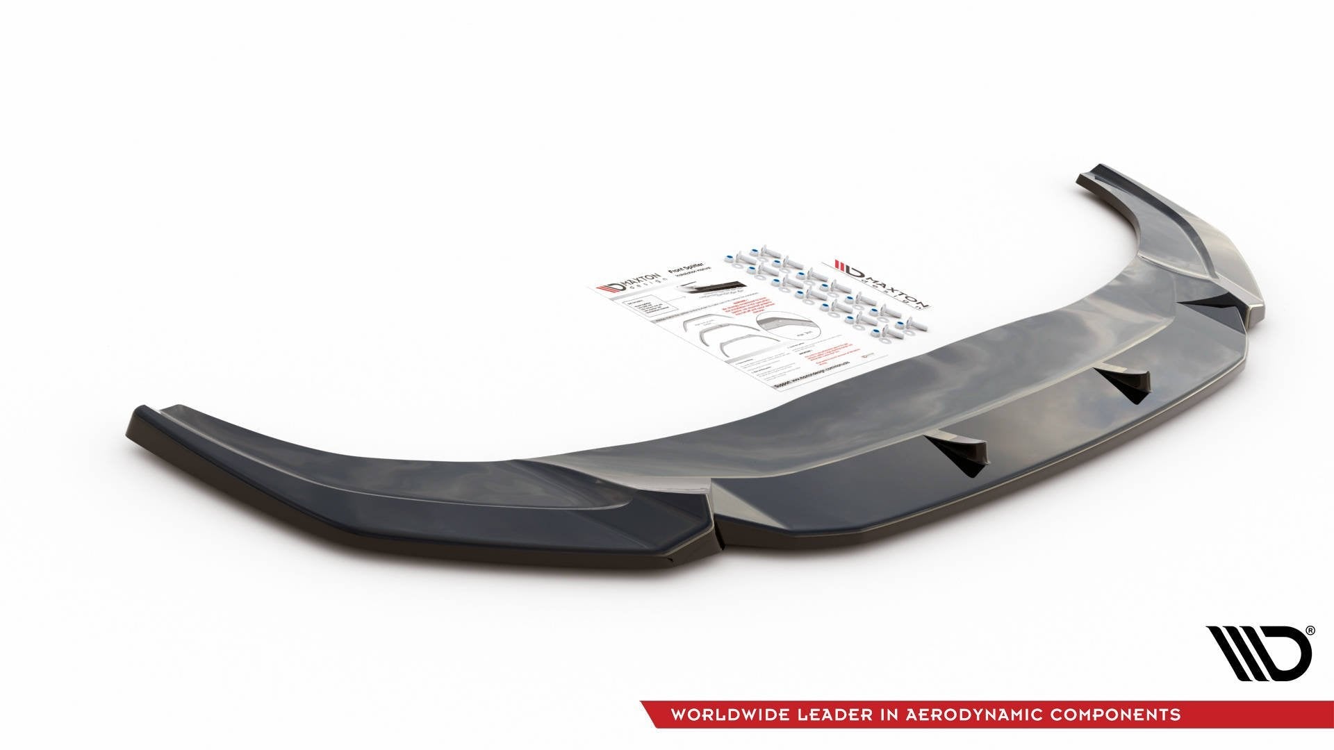 Maxton Design Splitter delantero V.1 para Audi Q3 Sportback / SUV S-Line F3 - imagen 2