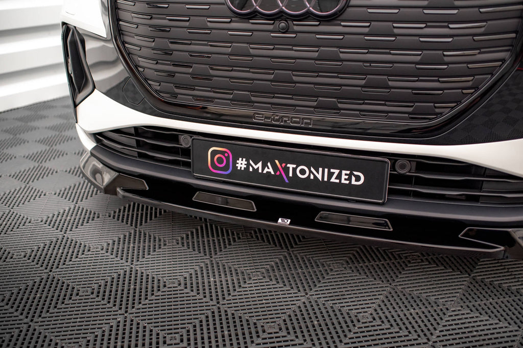Maxton Design Splitter delantero V.1 para Audi Q4 e-tron Sportback S-line Mk1 - imagen 2