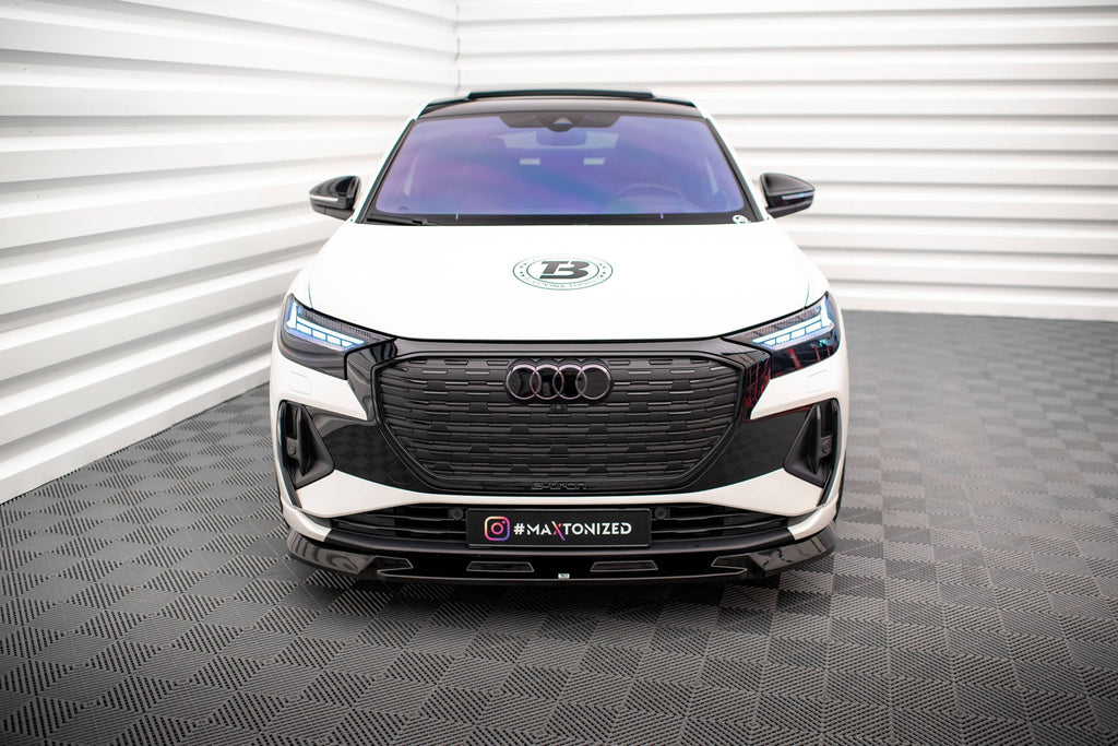 Maxton Design Splitter delantero V.1 para Audi Q4 e-tron Sportback S-line Mk1 - imagen 3