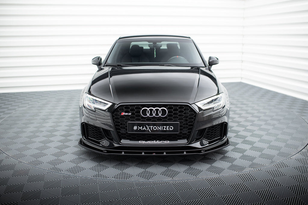 Maxton Design Splitter delantero V.1 para Audi RS3 8V Facelift Sedan - imagen 2