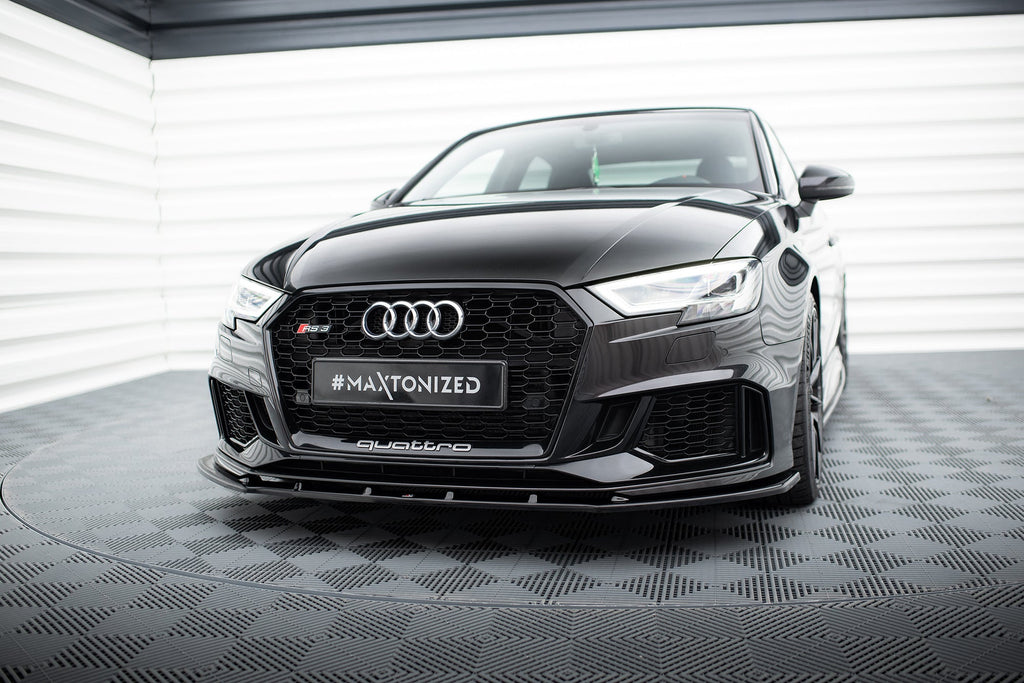 Maxton Design Splitter delantero V.1 para Audi RS3 8V Facelift Sedan - imagen 1