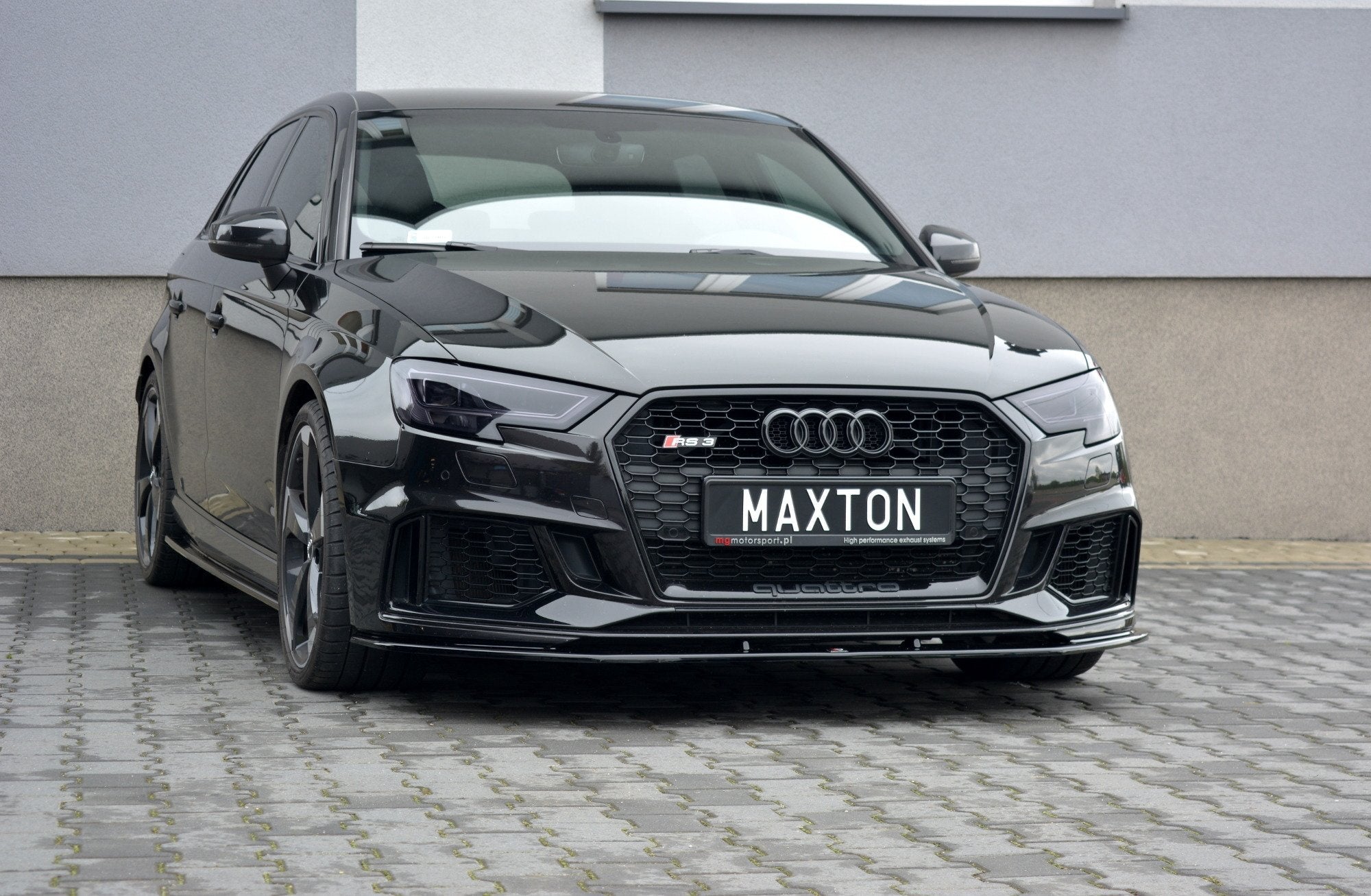 Maxton Design Splitter delantero V.1 para Audi RS3 Sportback 8V Facelift - imagen 1