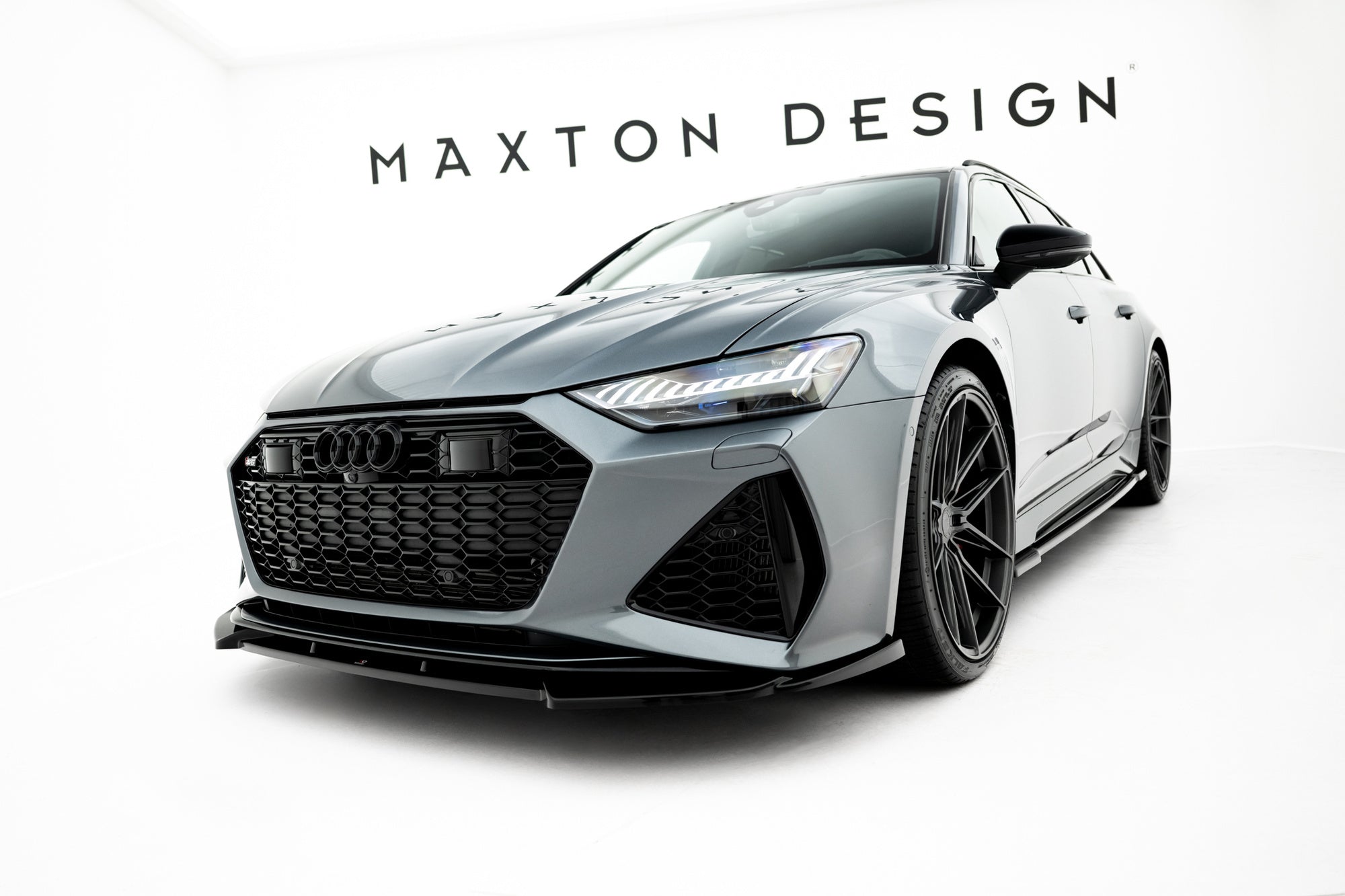 Maxton Design Splitter delantero V.1 para Audi RS6 C8 / C8 Facelift - imagen 1