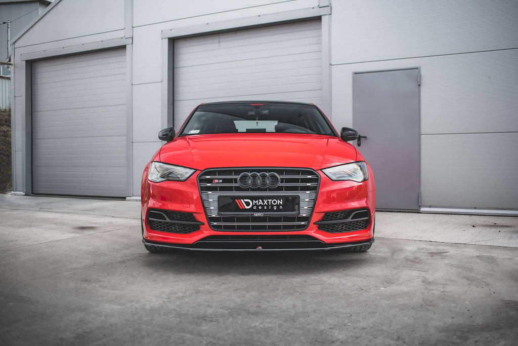Maxton Design Splitter delantero V.1 para Audi S3 / A3 S-Line 8V Sedan / Cabrio - imagen 2