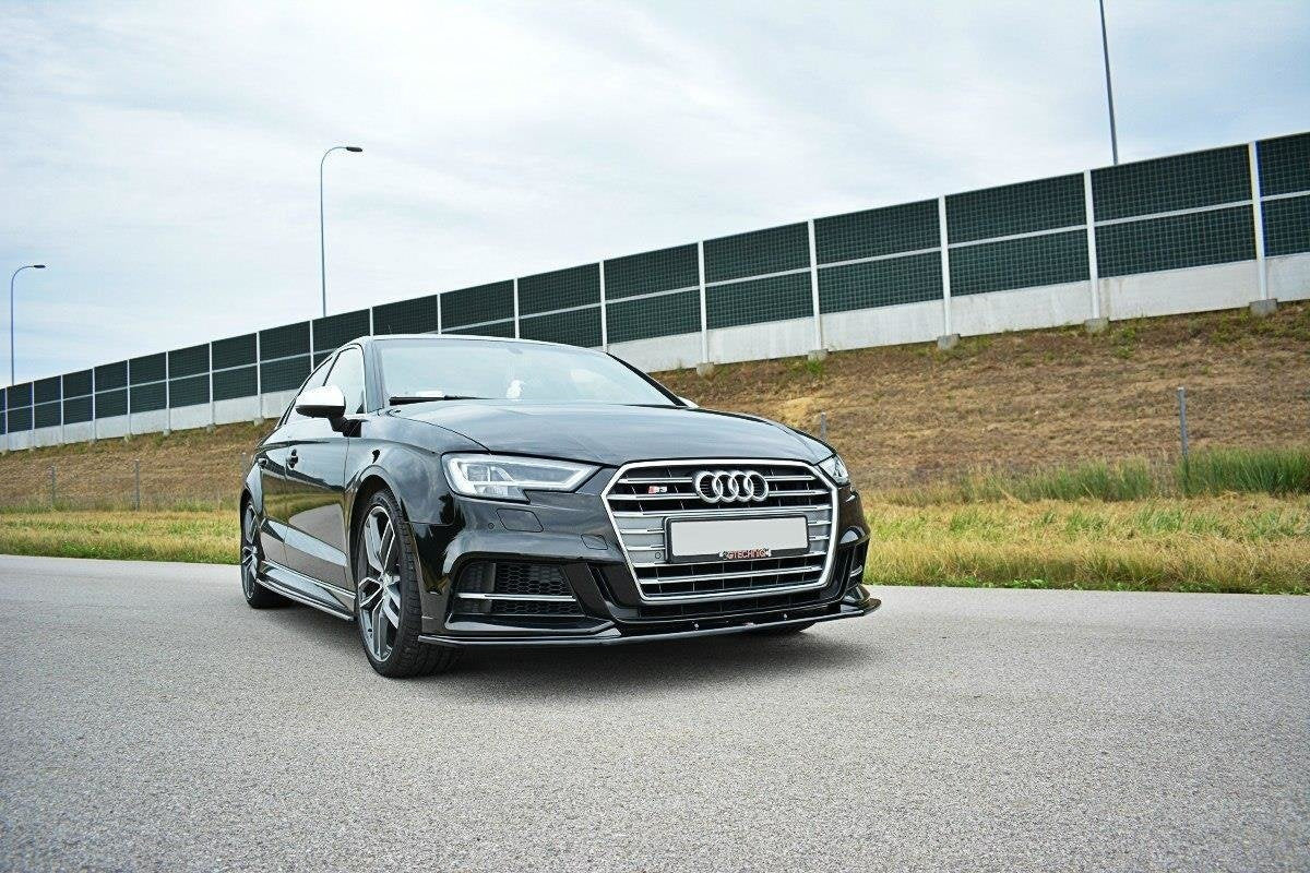 Maxton Design Splitter delantero V.1 para Audi S3 / A3 S-Line Hatchback / Sportback 8V Facelift - imagen 3