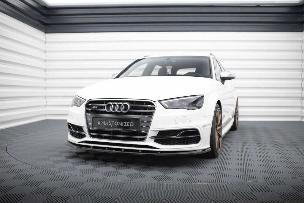 Maxton Design Splitter delantero V.1 para Audi S3 / A3 S-Line Sportback / Hatchback 8V - imagen 1