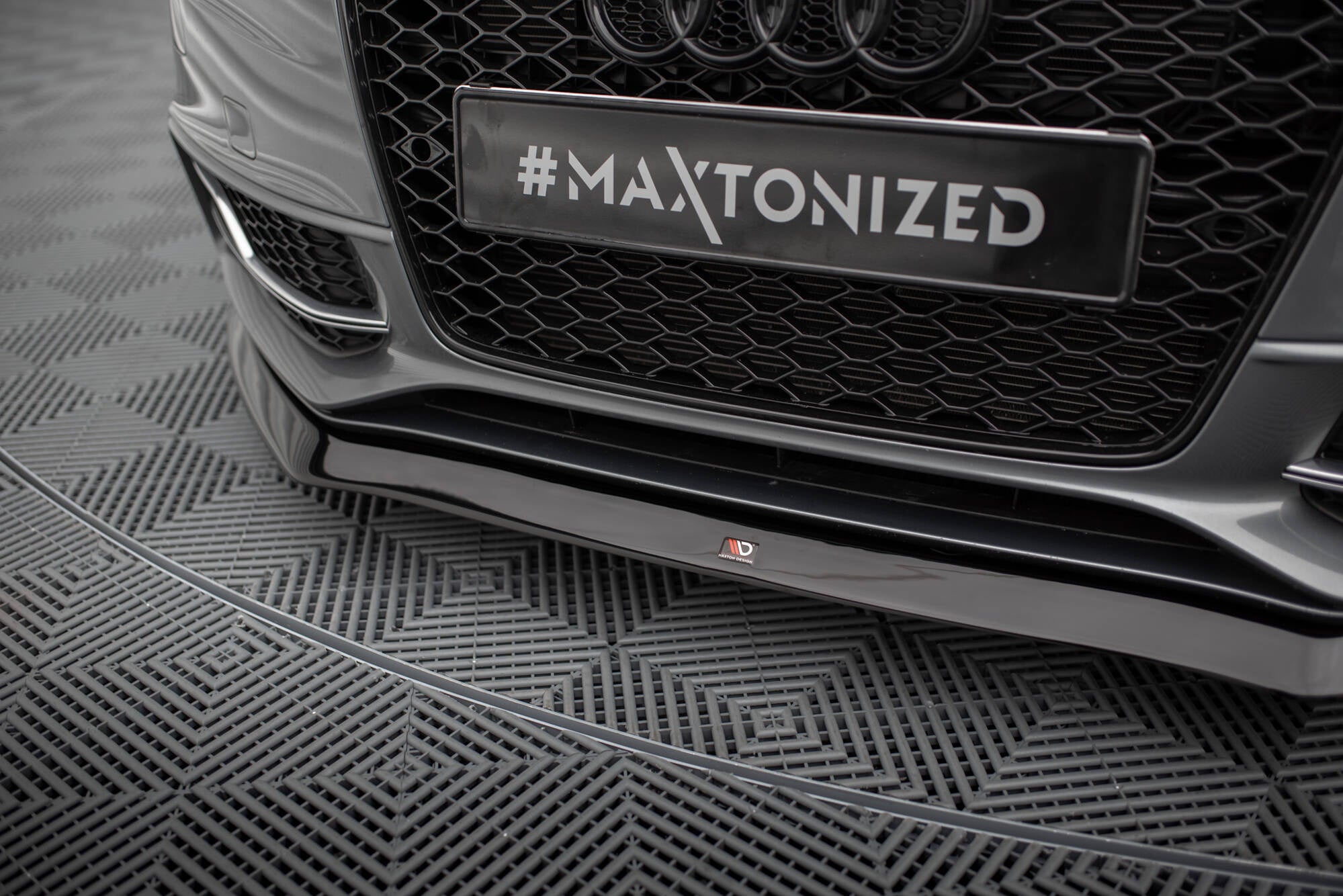 Maxton Design Splitter delantero V.1 para Audi S5/A5 S-Line 8T Facelift - imagen 3