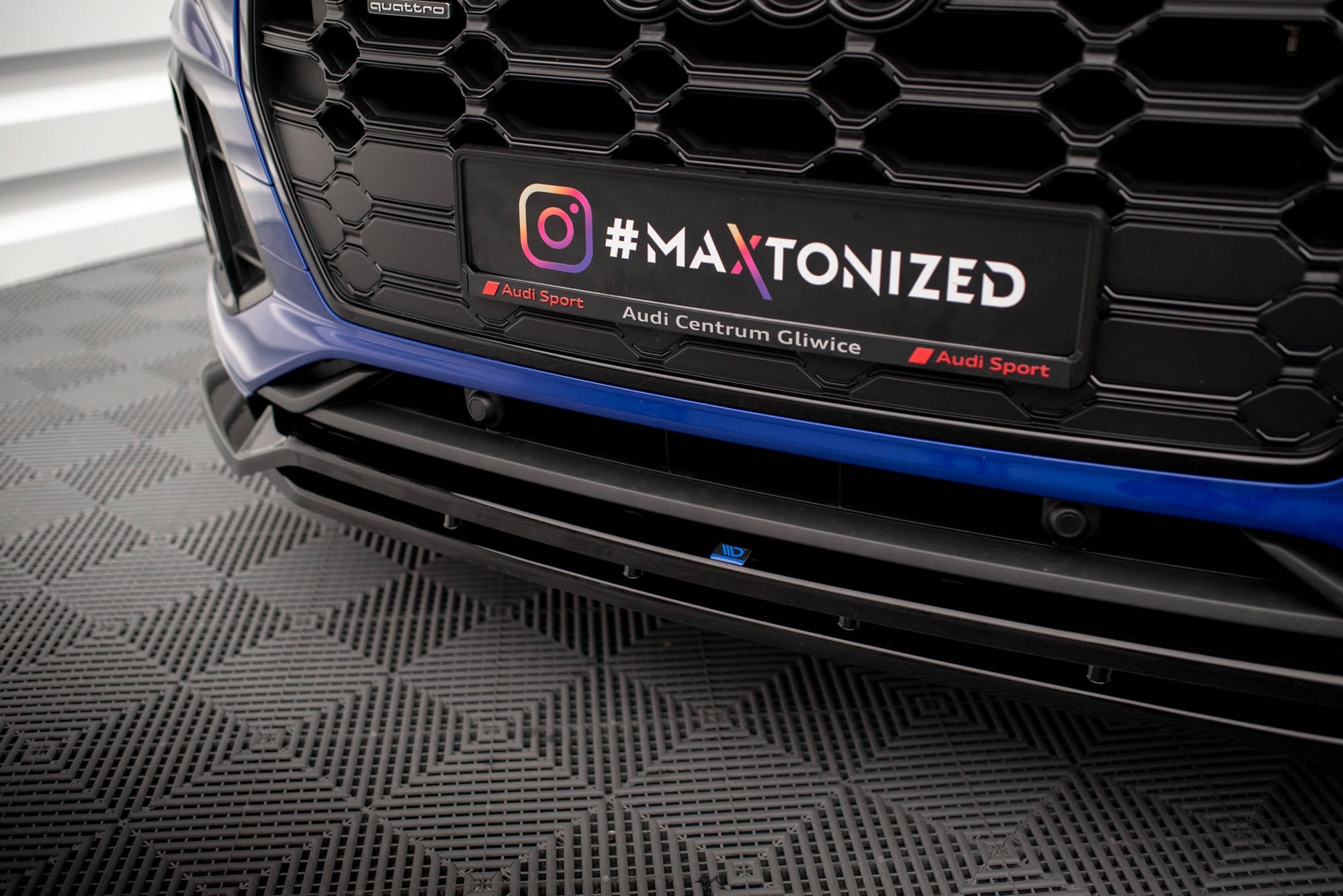 Maxton Design Splitter delantero V.1 para Audi SQ5 / Q5 S-Line SUV / Sportback Mk2 Facelift - imagen 3