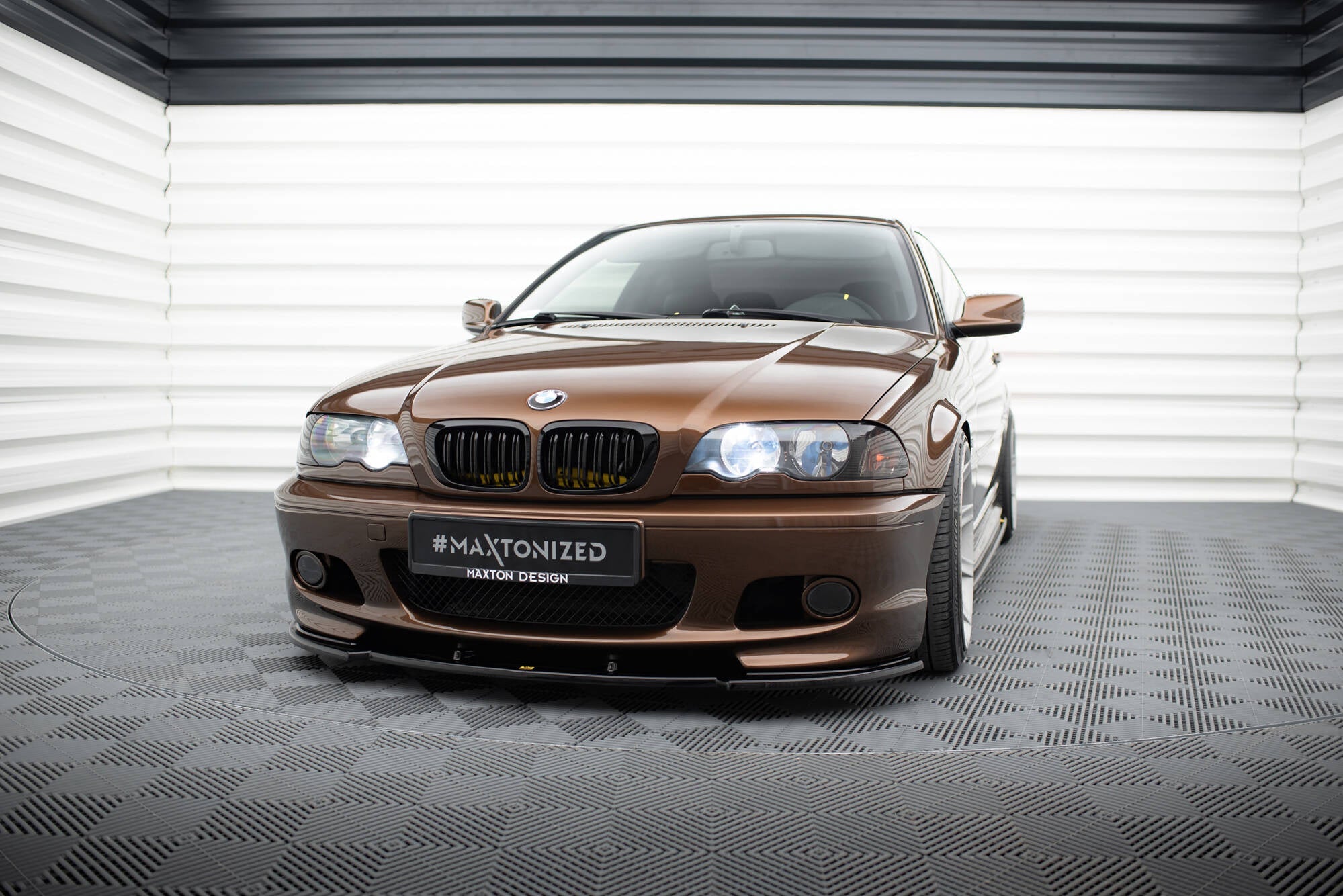 Maxton Design Splitter delantero V.1 para BMW 3 E46 MPACK Coupe - imagen 1