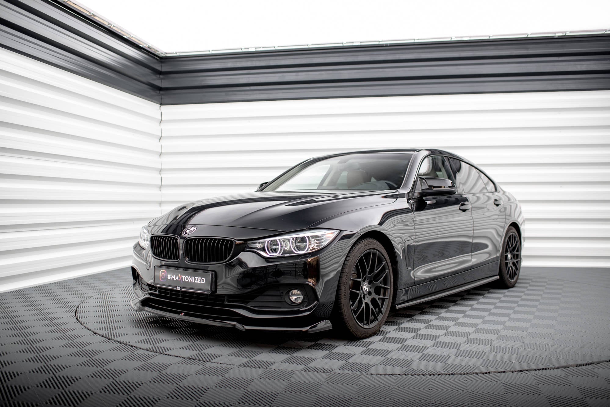 Maxton Design Splitter delantero V.1 para BMW 4 Coupe / Gran Coupe / Cabrio F32 / F36 / F33 - imagen 1