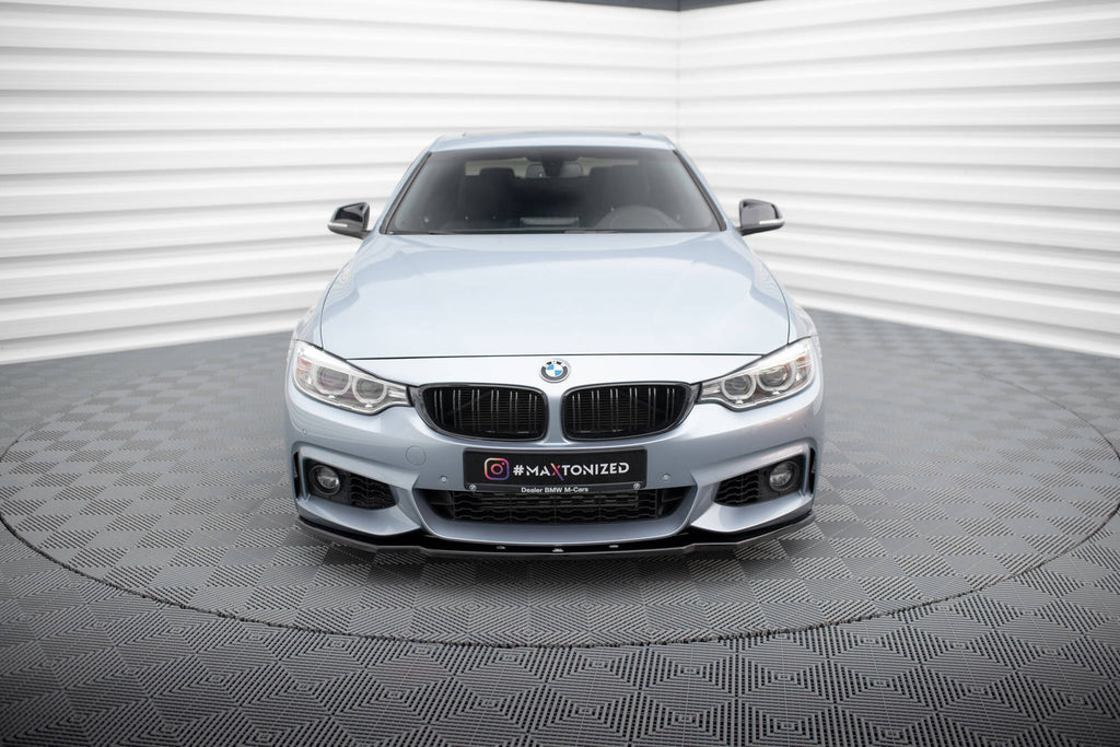 Maxton Design Splitter delantero V.1 para BMW 4 Coupe / Gran Coupe / Cabrio M-Pack F32 / F36 / F33 - imagen 2