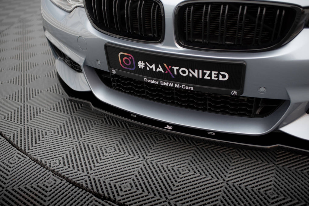 Maxton Design Splitter delantero V.1 para BMW 4 Coupe / Gran Coupe / Cabrio M-Pack F32 / F36 / F33 - imagen 3