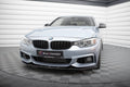 Maxton Design Splitter delantero V.1 para BMW 4 Coupe / Gran Coupe / Cabrio M-Pack F32 / F36 / F33 - imagen 1