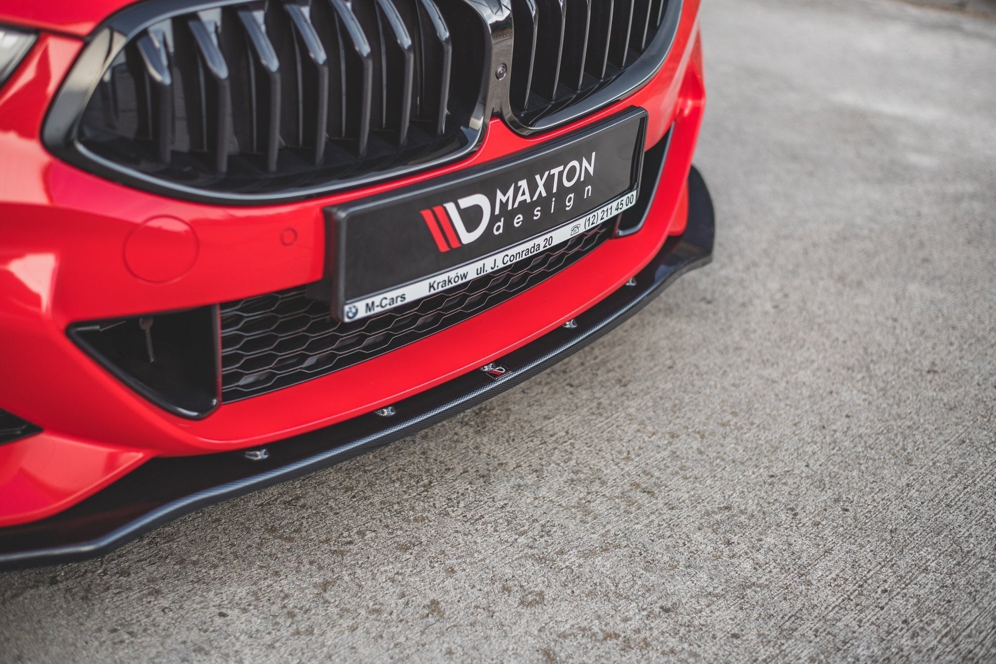 Maxton Design Splitter delantero V.1 para BMW 8 Coupe G15 / 8 Gran Coupe M-pack G16 - imagen 2