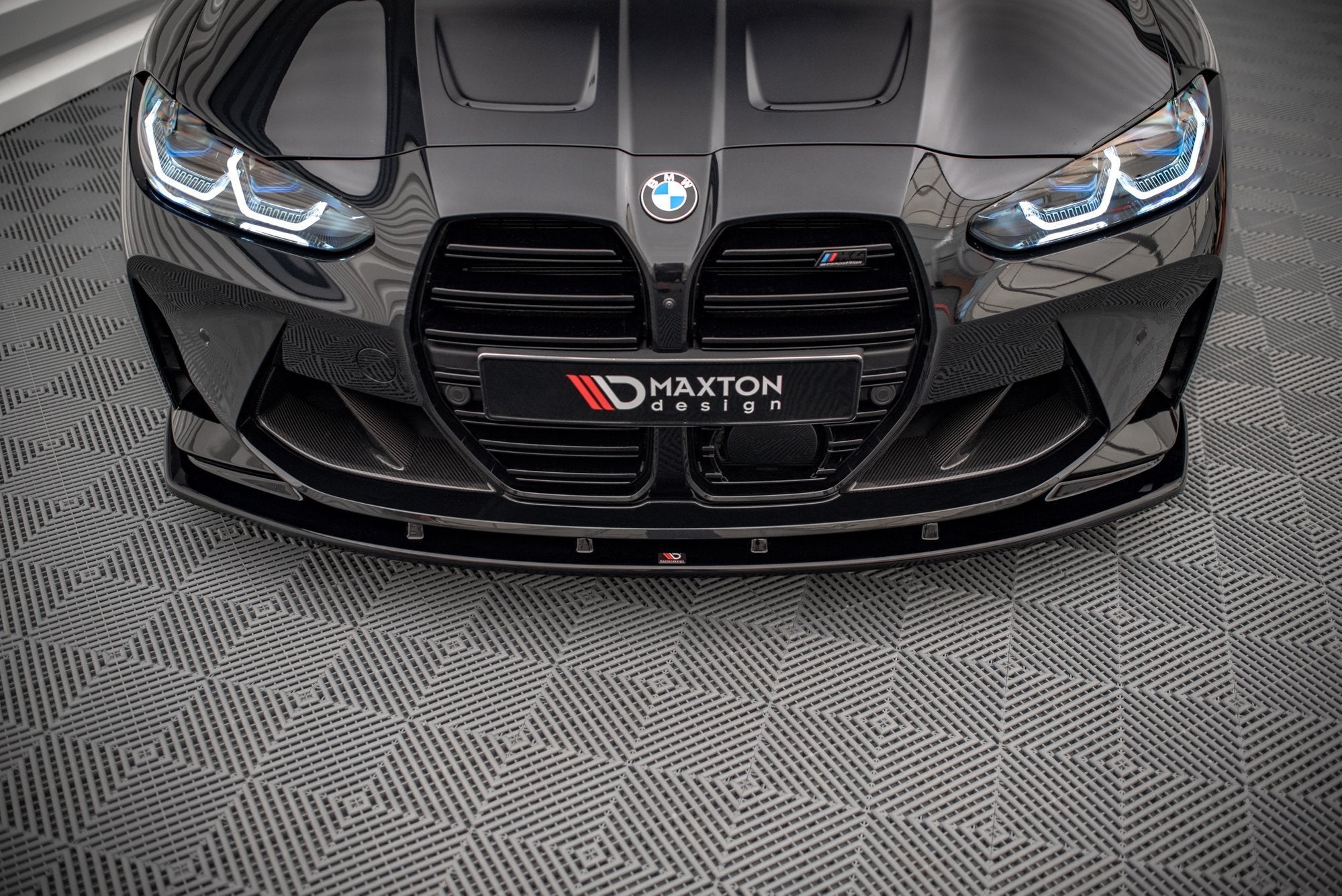Maxton Design Splitter delantero V.1 para BMW M4 G82 / G82 Facelift - imagen 2