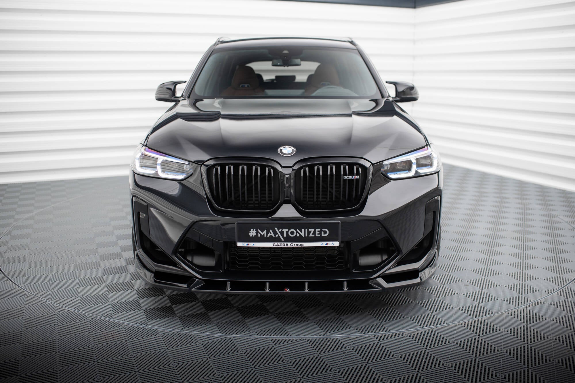 Maxton Design Splitter delantero V.1 para BMW X3 M F97 Facelift - imagen 2