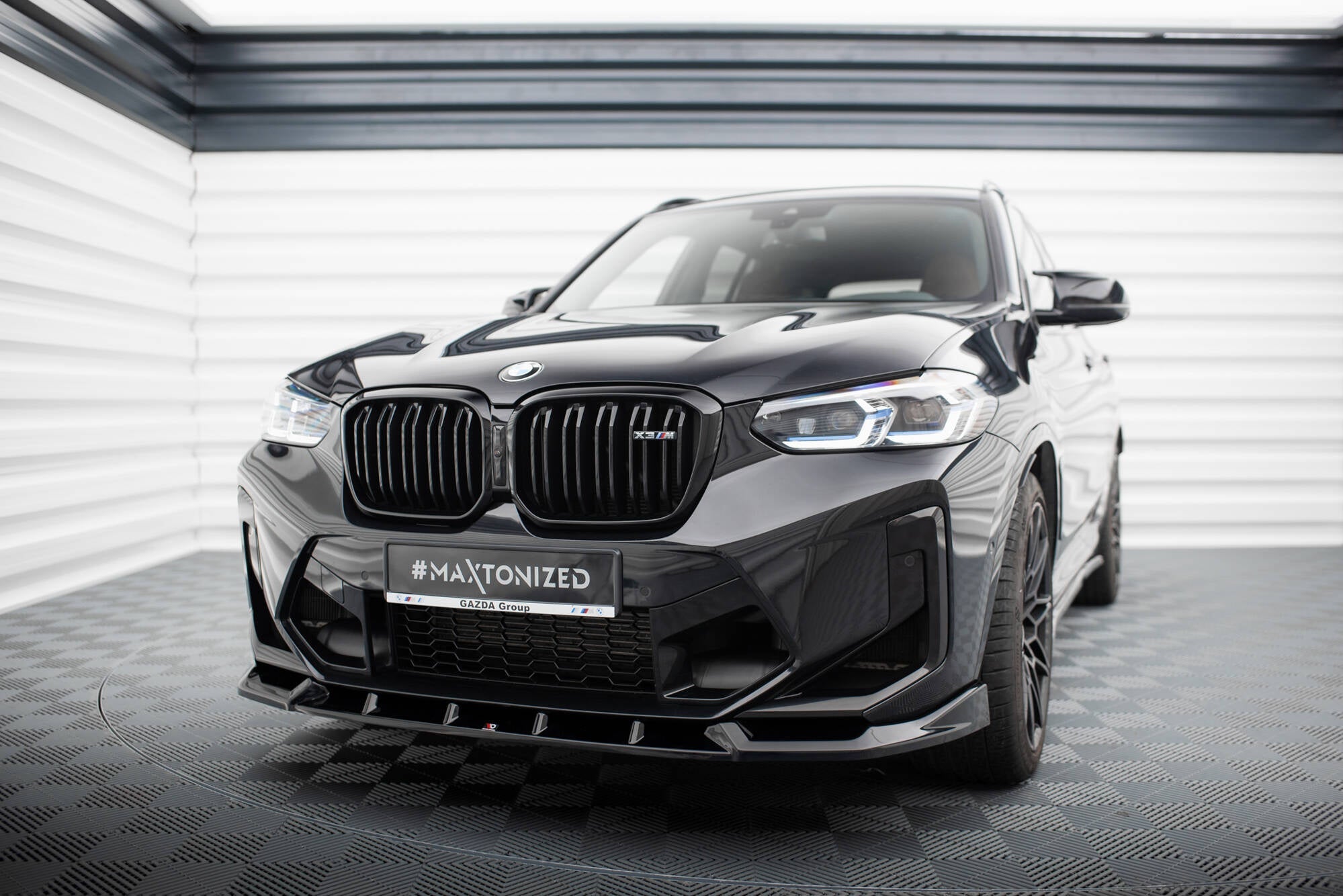 Maxton Design Splitter delantero V.1 para BMW X3 M F97 Facelift - imagen 1
