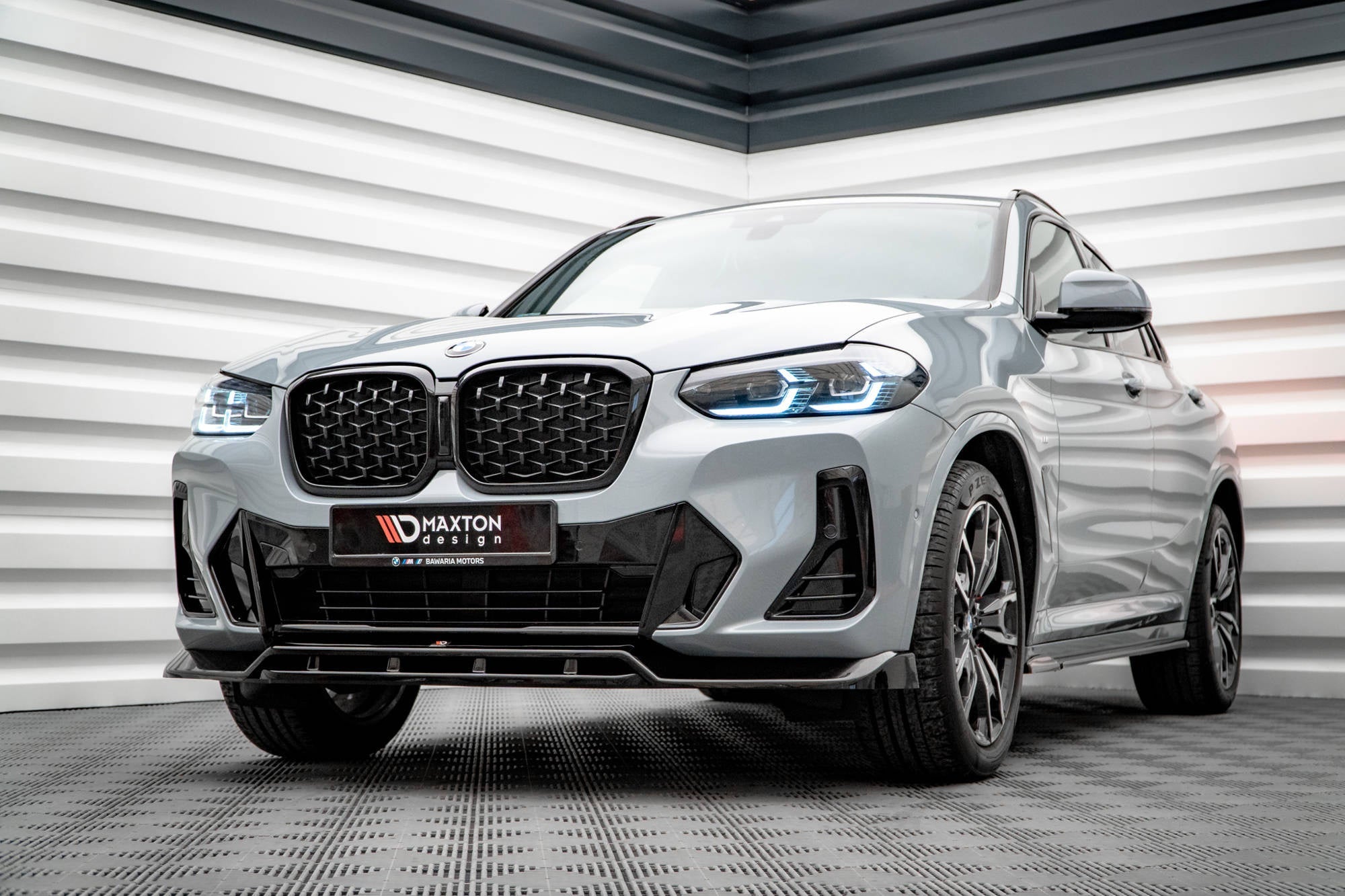 Maxton Design Splitter delantero V.1 para BMW X4 M-Pack G02 Facelift - imagen 1