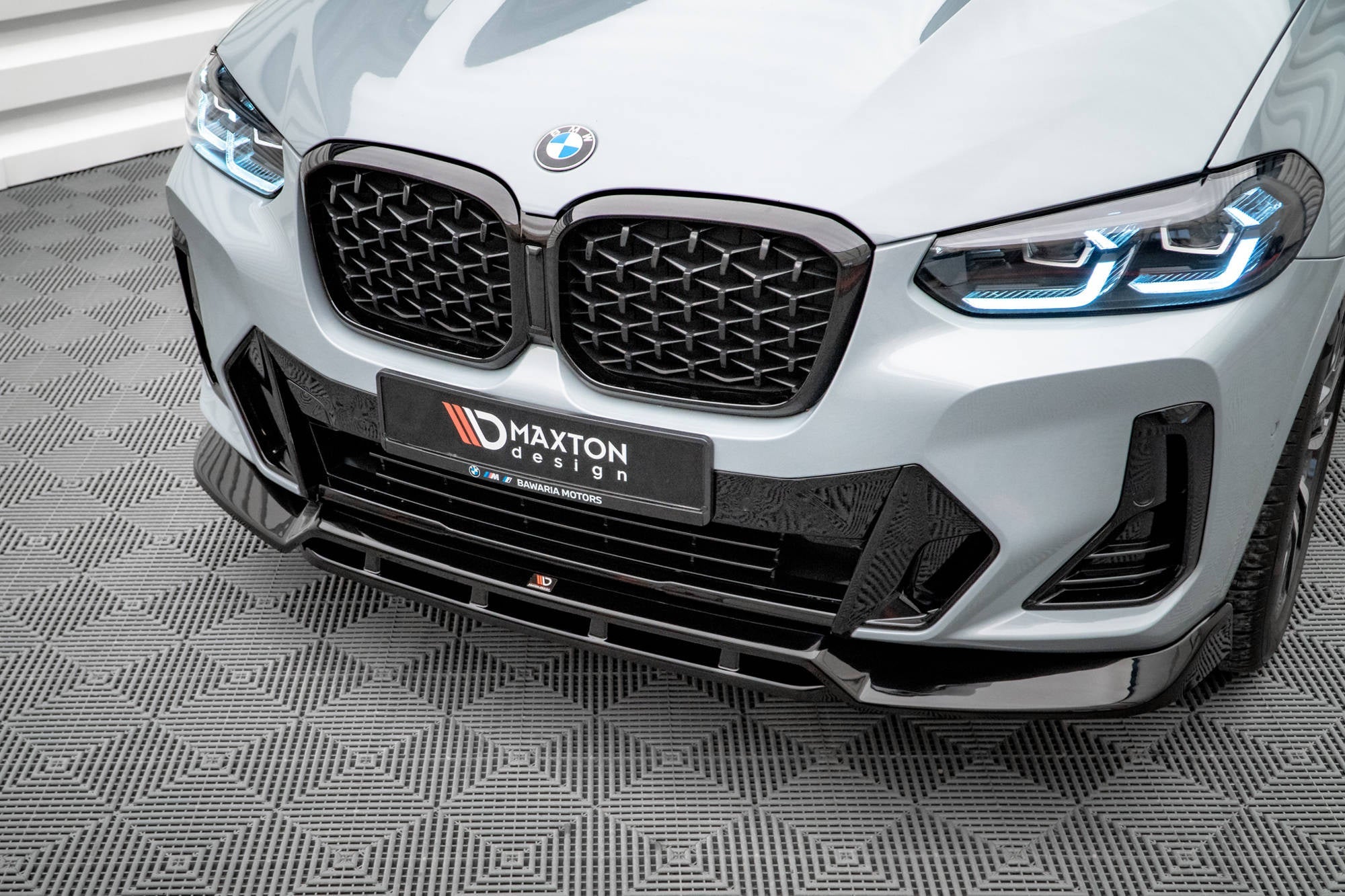 Maxton Design Splitter delantero V.1 para BMW X4 M-Pack G02 Facelift - imagen 3