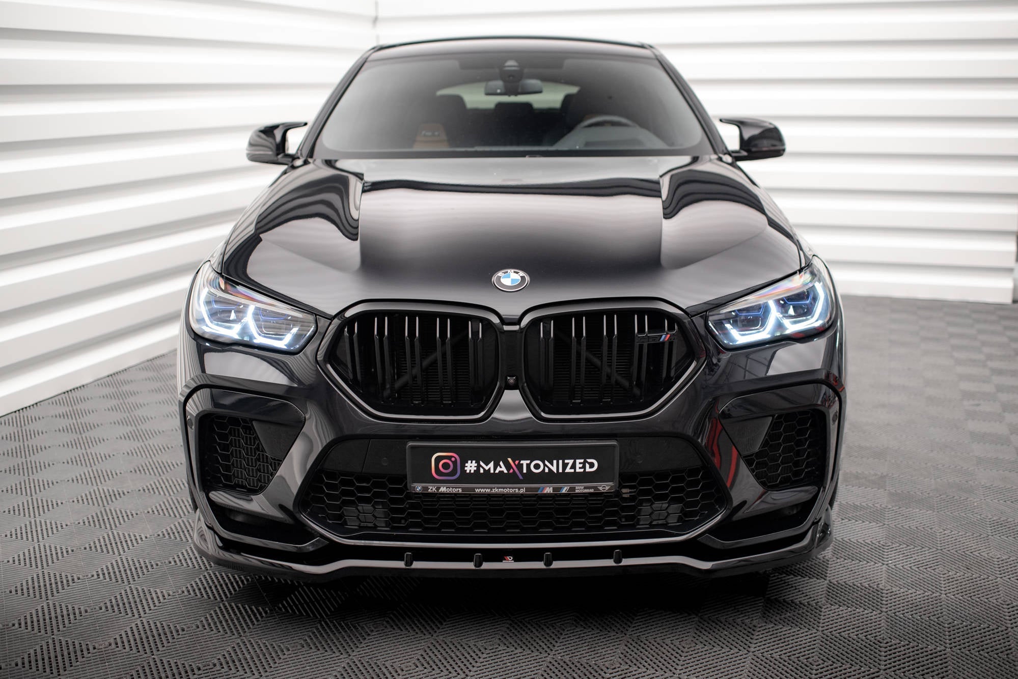 Maxton Design Splitter delantero V.1 para BMW X6 M F96 - imagen 2