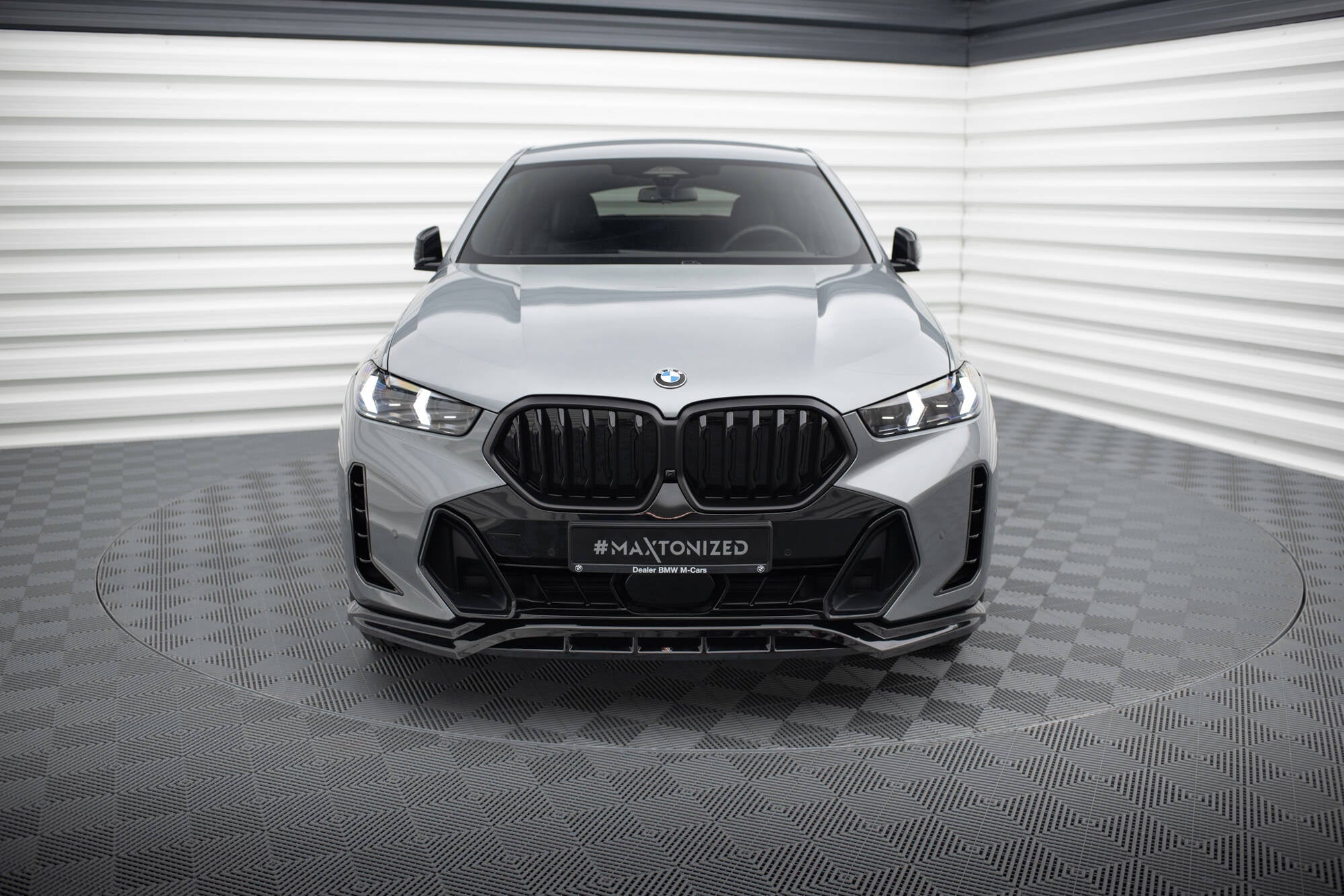 Maxton Design Splitter delantero V.1 para BMW X6 M-Pack G06 Facelift - imagen 2