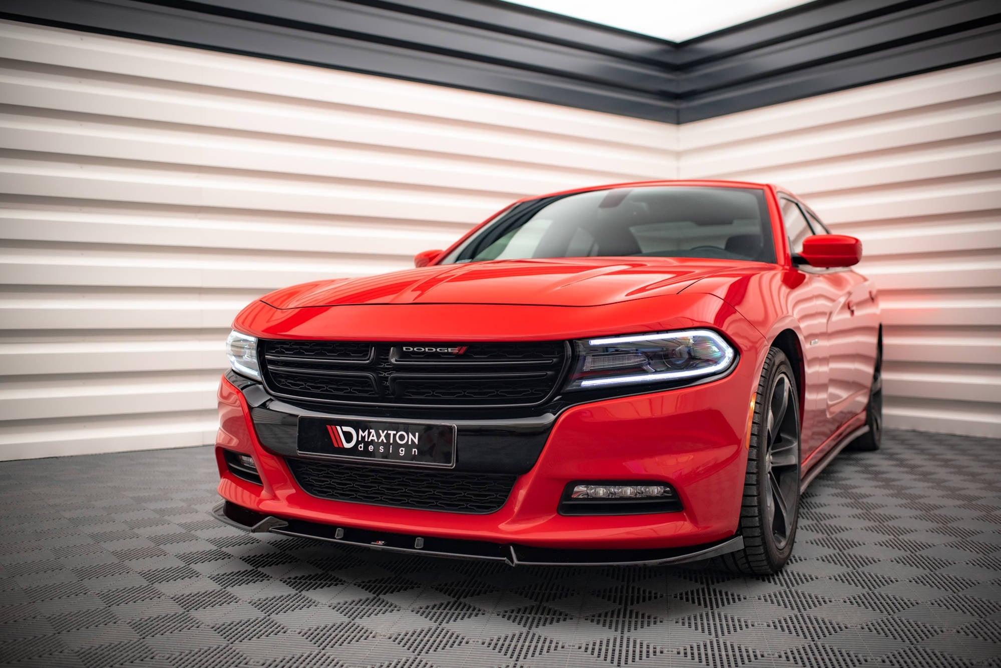 Maxton Design Splitter delantero V.1 para Dodge Charger RT Mk7 Facelift - imagen 1