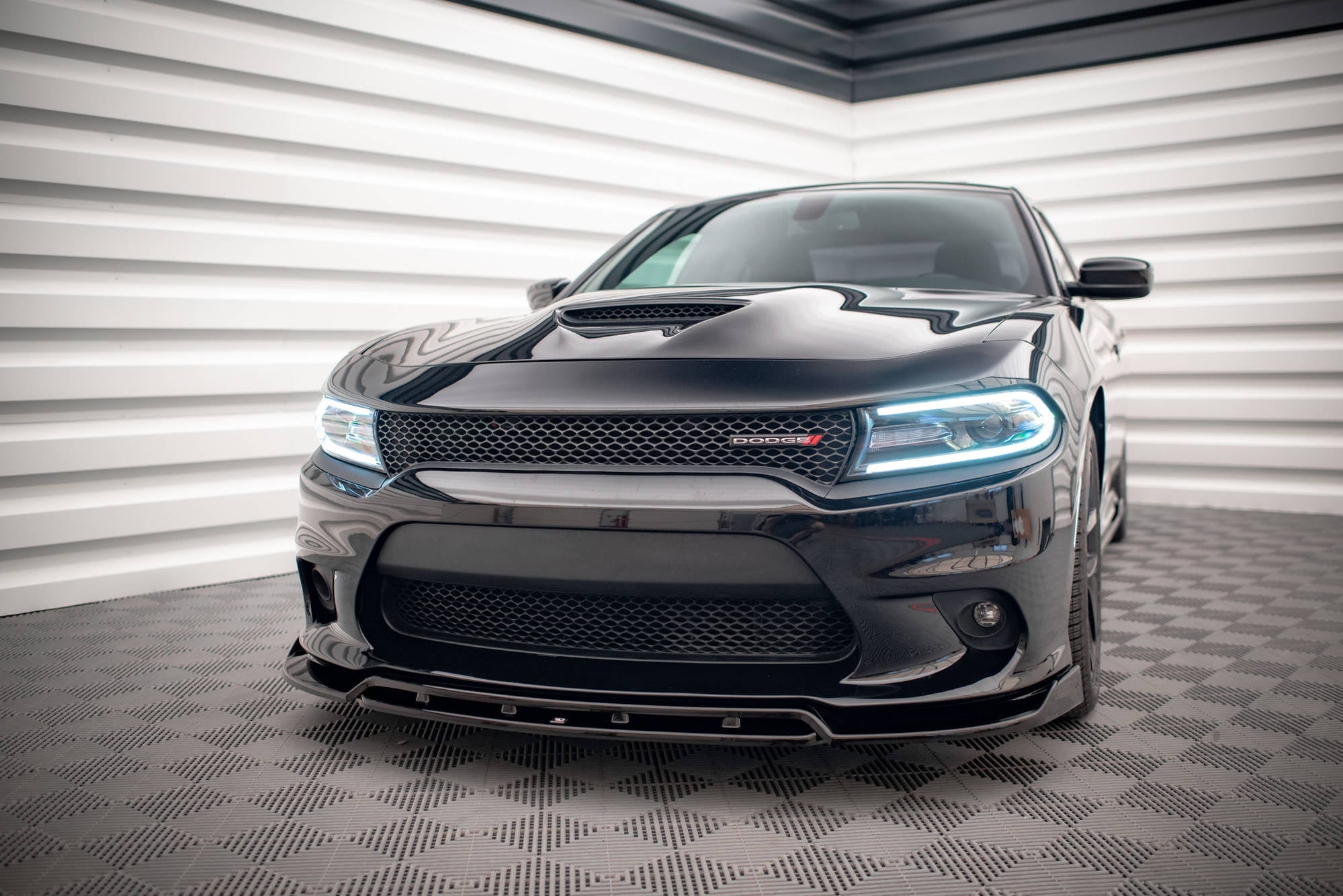 Maxton Design Splitter delantero V.1 para Dodge Charger SRT Mk7 Facelift - imagen 1