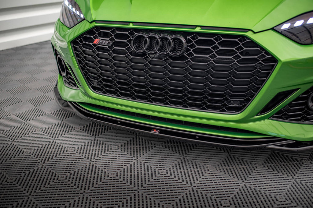 Maxton Design Splitter delantero V.1 + Flaps para Audi RS5 F5 Facelift - imagen 3
