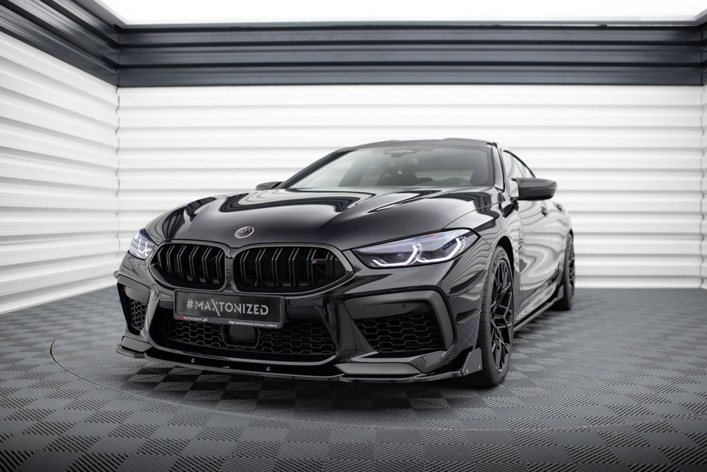 Maxton Design Splitter delantero V.1 + Flaps para BMW M8 Gran Coupe F93 / Coupe F92 - imagen 1