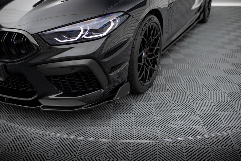 Maxton Design Splitter delantero V.1 + Flaps para BMW M8 Gran Coupe F93 / Coupe F92 - imagen 4