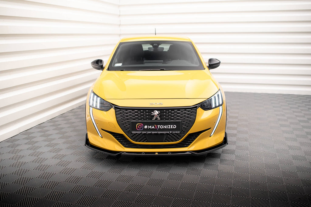 Maxton Design Splitter delantero V.1 + Flaps para Peugeot 208 GT Mk2 - imagen 2