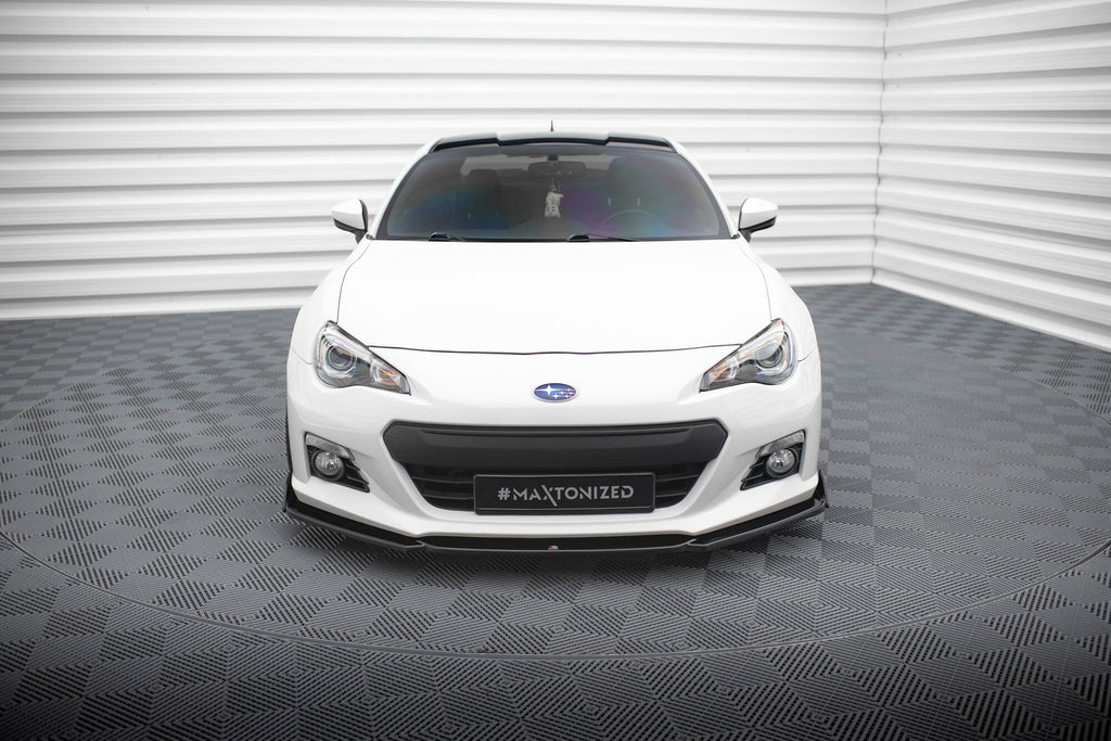 Maxton Design Splitter delantero V.1 + Flaps para Subaru BRZ Mk1 - imagen 2