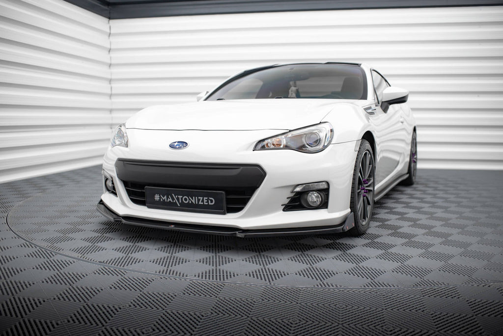 Maxton Design Splitter delantero V.1 + Flaps para Subaru BRZ Mk1 - imagen 1