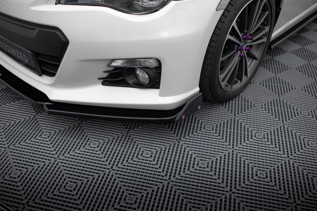 Maxton Design Splitter delantero V.1 + Flaps para Subaru BRZ Mk1 - imagen 3